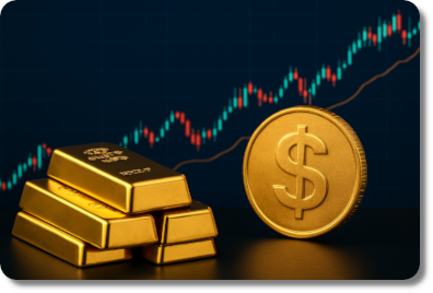 portafoglio composto da oro e azioni